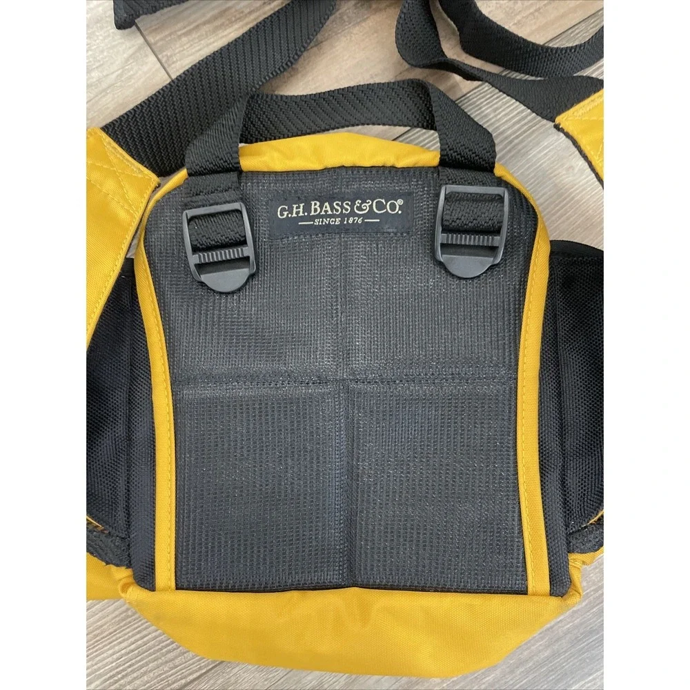 VTG GH Bass &‎ Co Outdoor Gear Hiking Fishing Fanny Pack Yellow Black